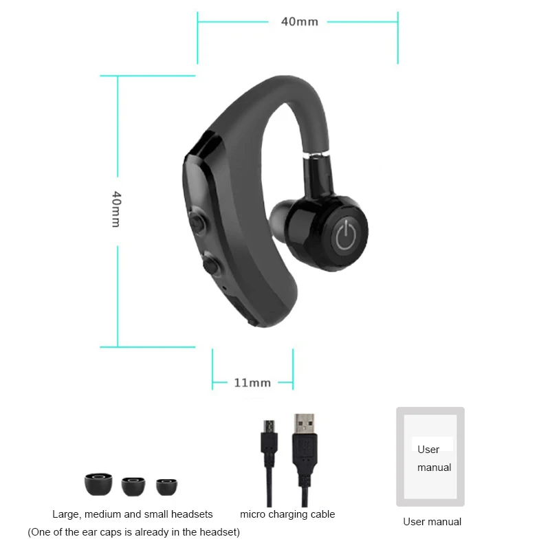 Bluetooth-наушники K5 TWS музыкальная гарнитура спортивные наушники работают на всех