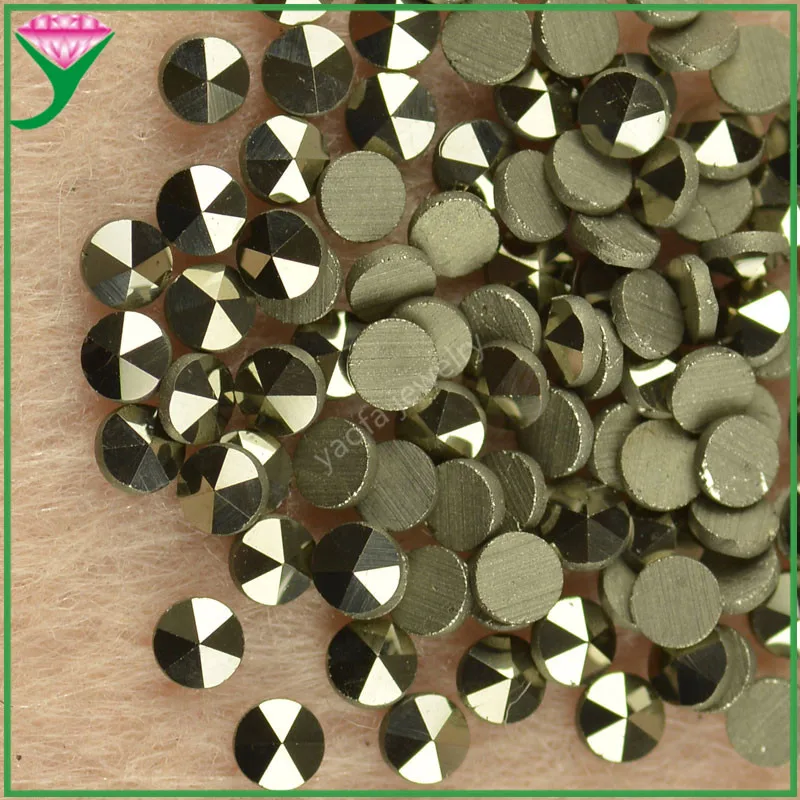 Камень марказитовый Круглый с плоским дном 1000 шт./лот 0 8 мм ~ 2 натуральный