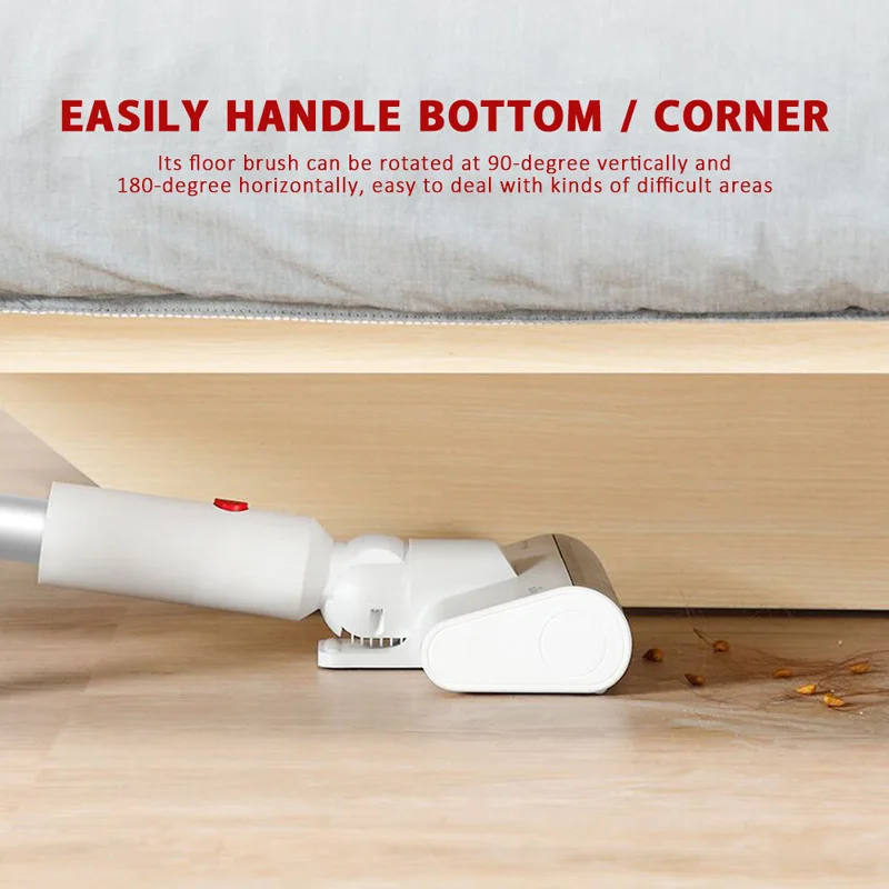 Deerma VC25 Handheld Vacuum Cleaner Wireless 0.7L 10KPa Large Suction Stick Aspirator Mute For Home 2020 New | Бытовая техника