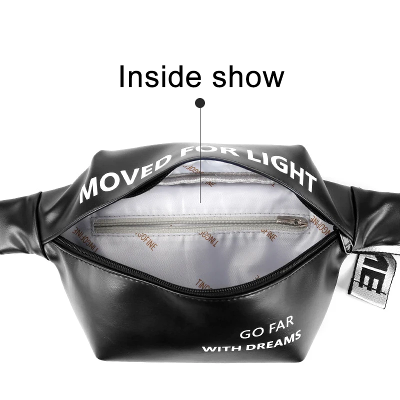 Полиуретановая сумка на пояс для женщин и мужчин унисекс мобильного телефона