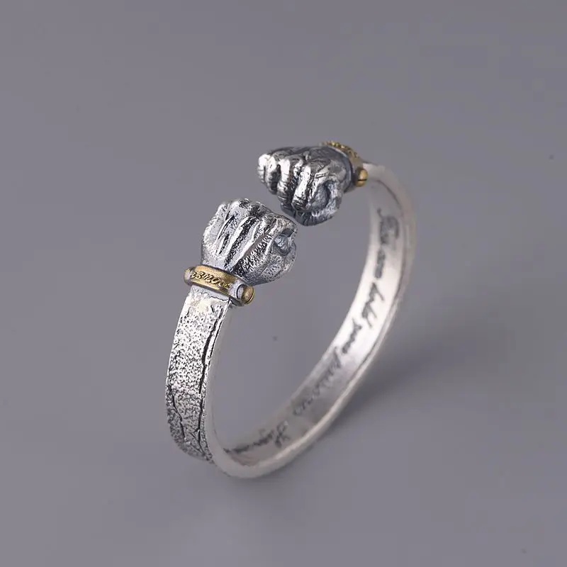 S925 чистое серебро пара винтажный тайский серебряный матовый браслет череп