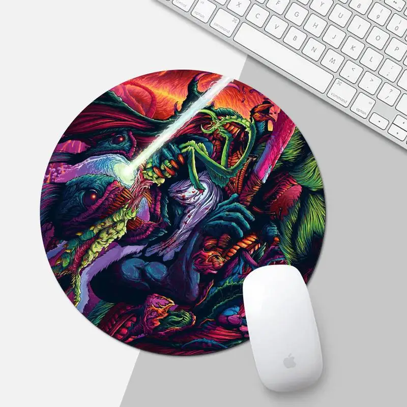 

dragon color LockEdge game DIY Design Pattern mousepad Game Office Work Round Mouse Mat pad XL Non-slip Laptop Cushion mousepad