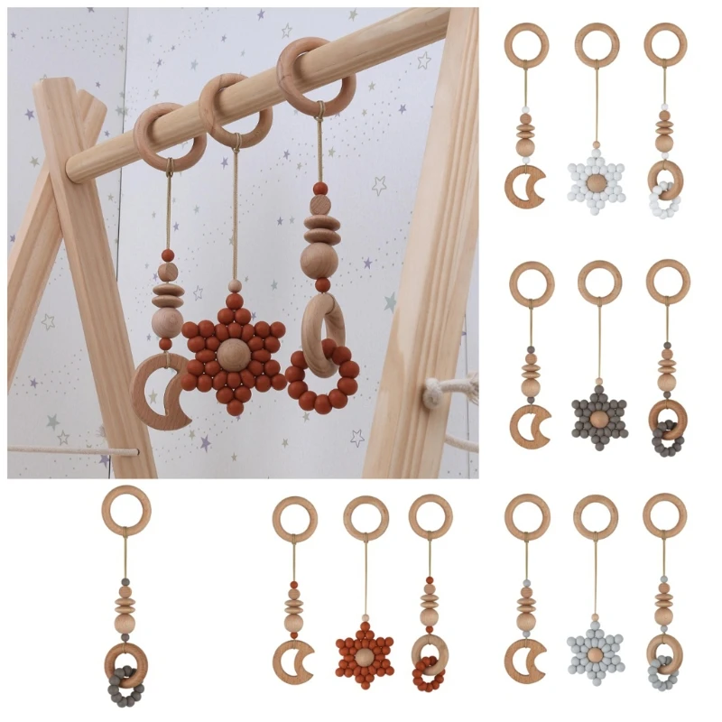 

Детская Деревянная подвеска-кольцо для зубов в тренажерном зале