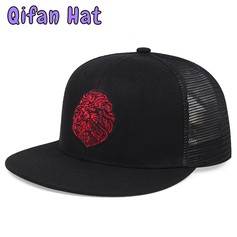 

New Fashion Embroidered Breathable Mesh Cap Men's Women's Adjustable Baseball Cap Outdoor Sports Hat Snapback Cap