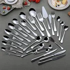 Столовые приборы набор столовых приборов класса люкс Нержавеющаясталь ужин Ножи вилка ложка набор посуды Услуги западные столовые приборы инструменты 1 шт