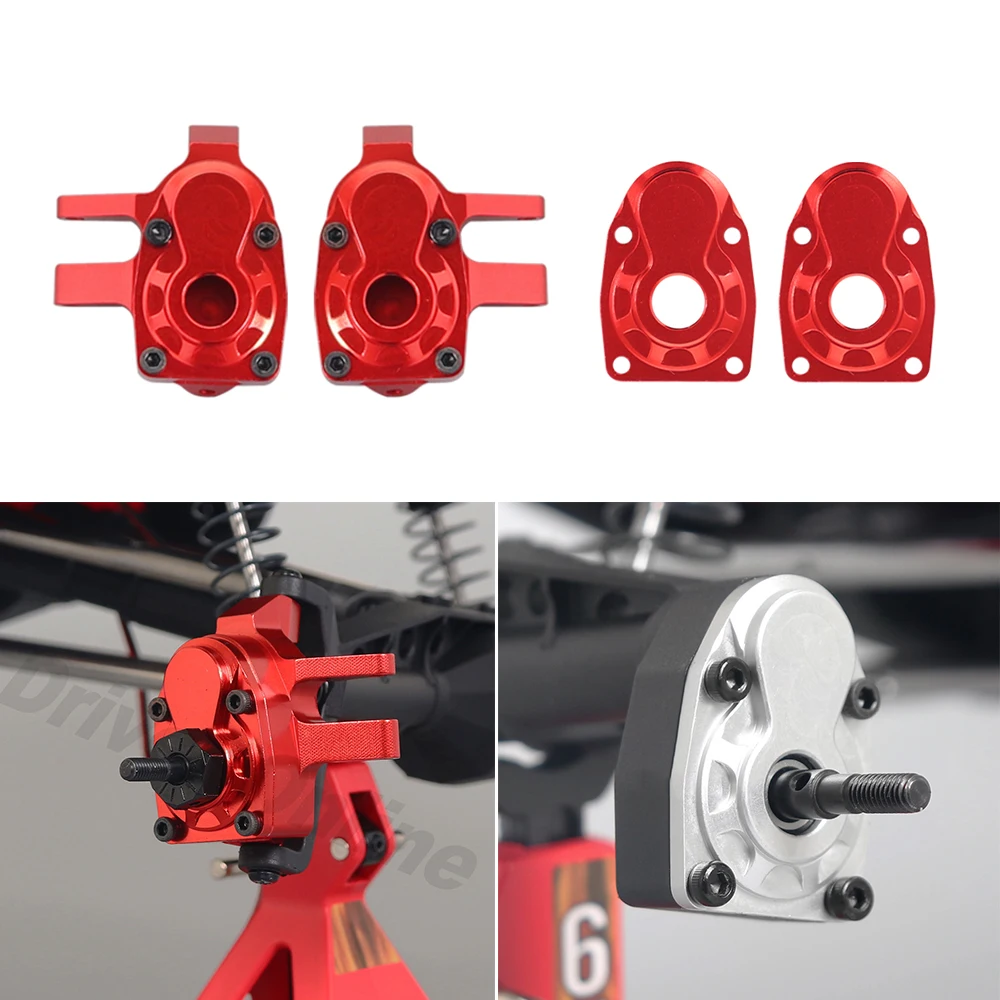 Корпус из алюминиевого сплава для передней и задней осей рулевого управления на