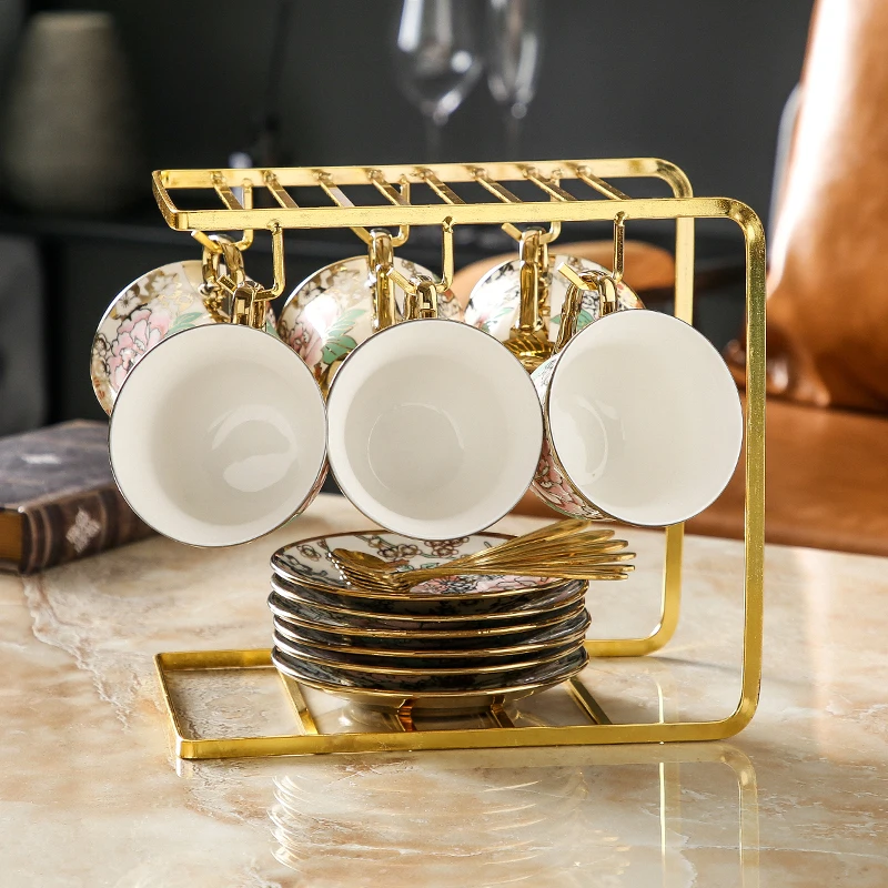 Набор керамических кофейных чашек Скандинавская кружка из костяного фарфора и