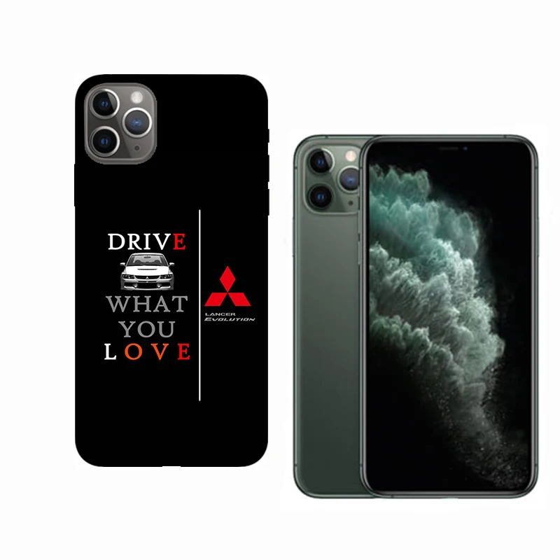 

Mitsubishi Soft TPU Phone Case For Iphone XR X 6 6S 7 8 Plus 2020 Winter Design Fundas Apple 11 Pro XS Max SE 2020 Capas