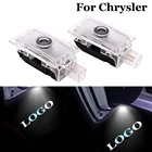 Автомобильный светодиодный дверной светильник, автомобильный лазерный проектор, привидение, теневая лампа, интерьерные аксессуары для Chrysler 200 300 Sebring, Новинка