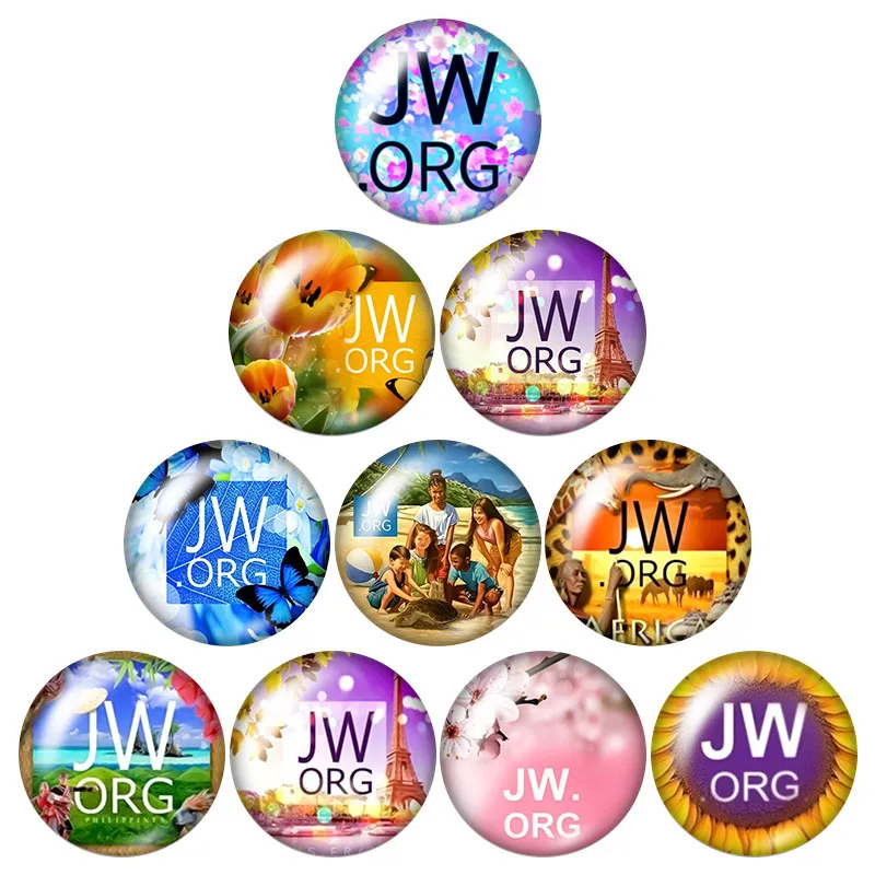 JW.ORG фото-Кабошон из круглого стекла с надписью Jew the Bible Love 12 мм/16 мм/18 мм/25 мм