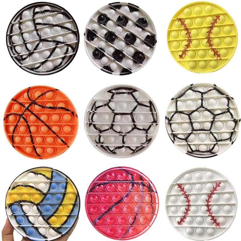 12 5 см волейбол бейсбол баскетбол футбол попсит фиджет игрушки антистресс Kawaii