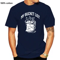 my bucket list beer ice t shirt funny drink pong alcohol 100 cotton t shirt