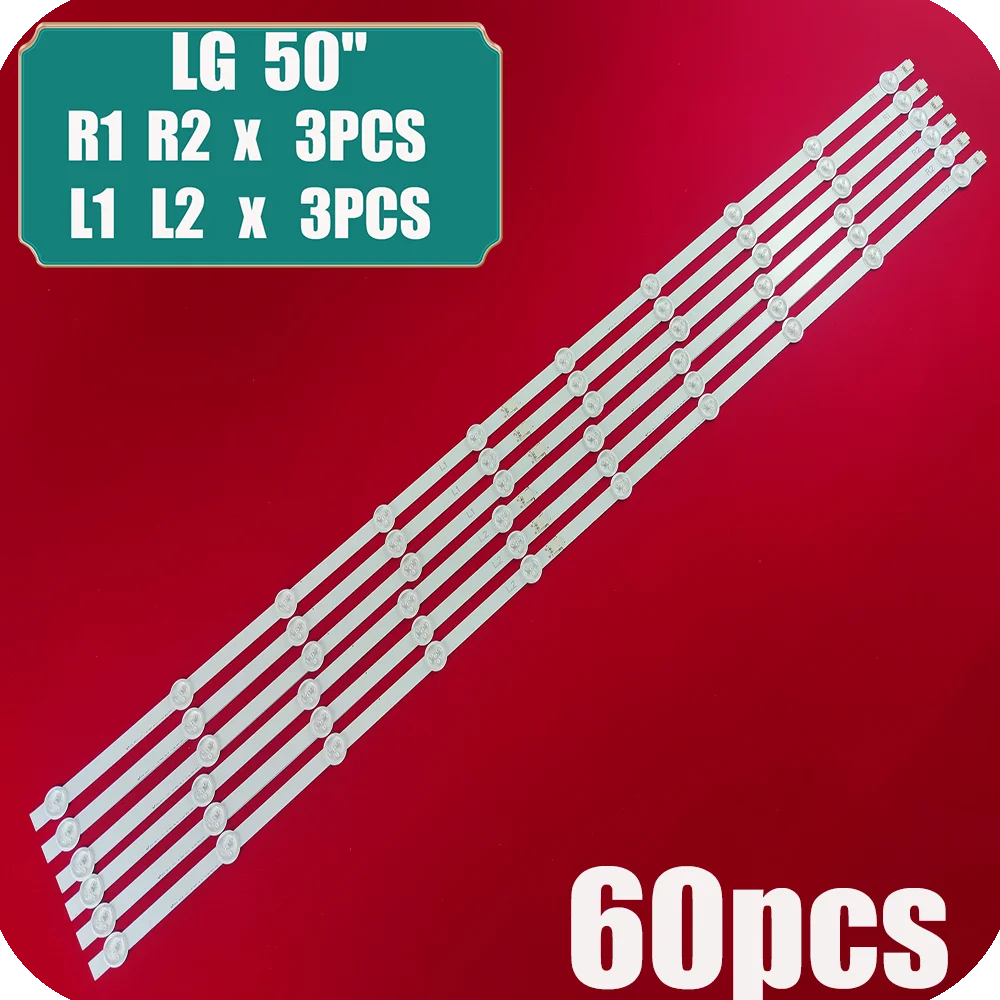 60 Светодиодный ных ламп для телевизора LG50 дюймов с 50ln575 50ln577s 50la620s 50ln578 50ln570 50la620v