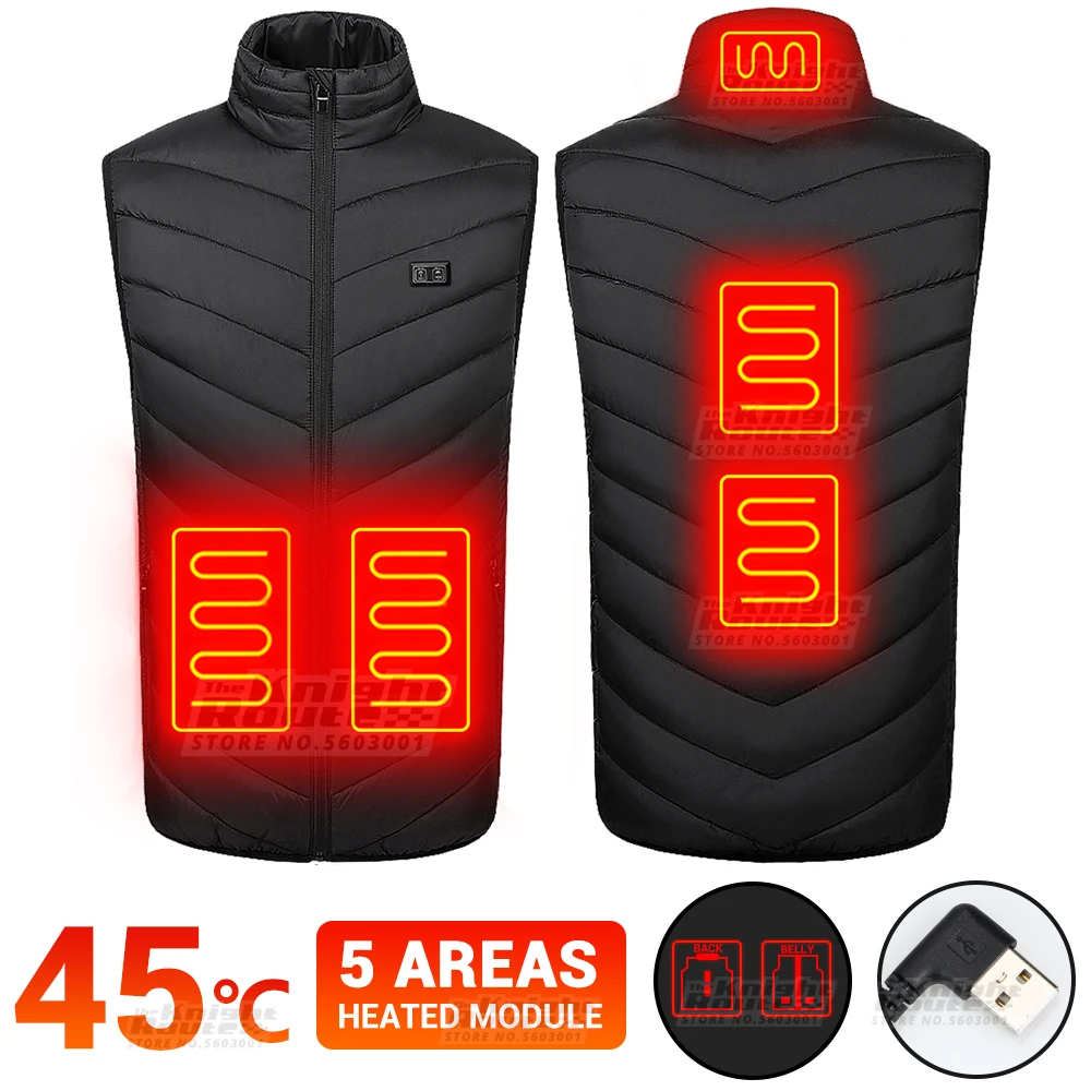 

Мужская зимняя куртка с подогревом, с USB-зарядкой