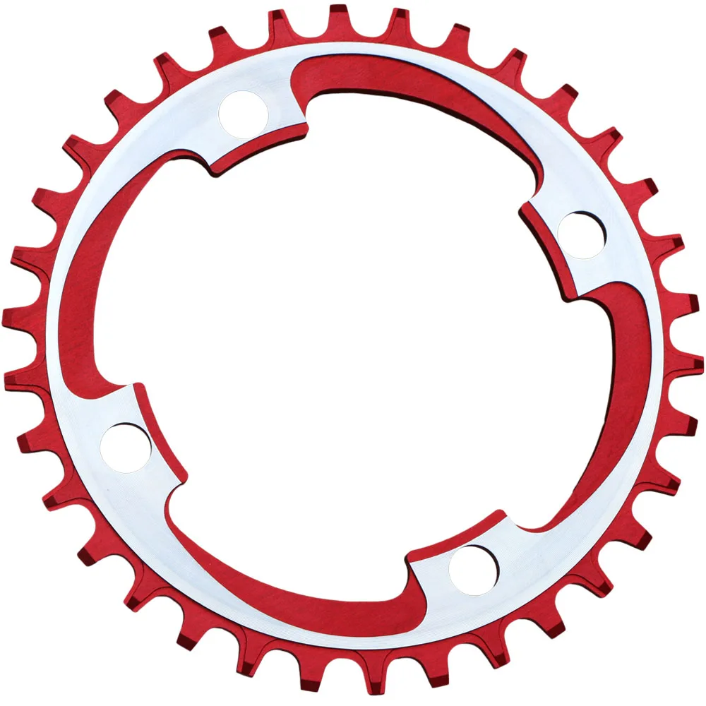 Круглая узкая широкая цепь GANOPPER 32 T/36 T/38 T/40 T/42 T 104 BCD MTB, велосипедная цепь, коленчатая головка, зубчатая пластина, цепное колесо, 10/11 скоростей