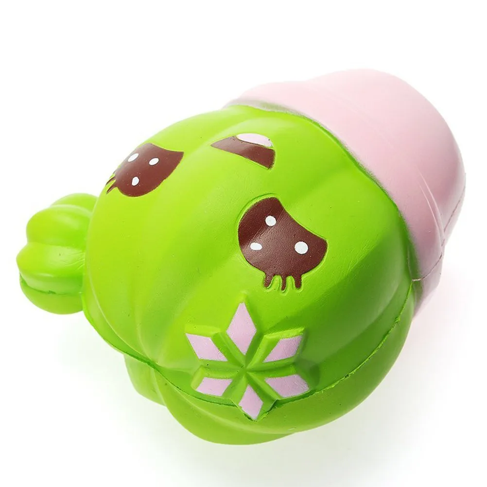 

HIINST Cactus Cream Scented Slow Rising Decompression toy Squeeze Strap Kids Toy Drop Ship