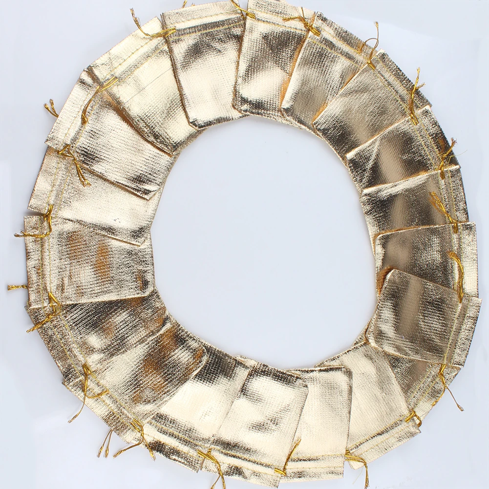 

Подарочные пакеты из золотой фольги GMB724 7x9 см 9x12 см