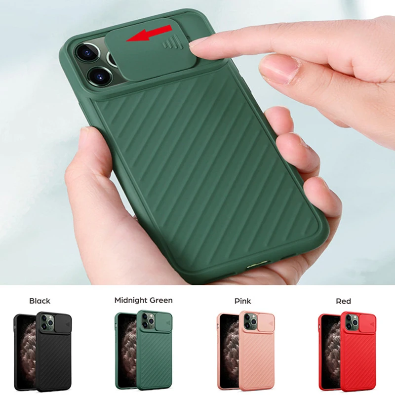 Для iPhone 11 Pro XS Max слайд-камера Чехол защита конфиденциальности Классическая