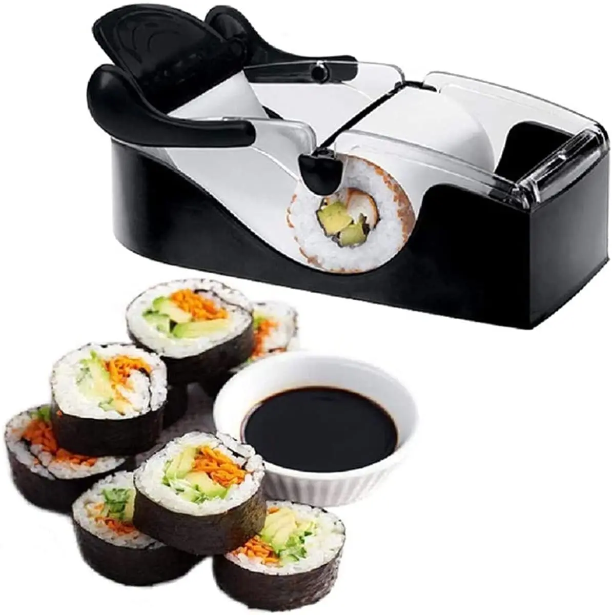 

1PCS Magic Rice Roll Easy Sushi Maker Cutter Roller DIY Kitchen Perfect Magic Onigiri Sushi Tools Roller Sushi Mold Maker