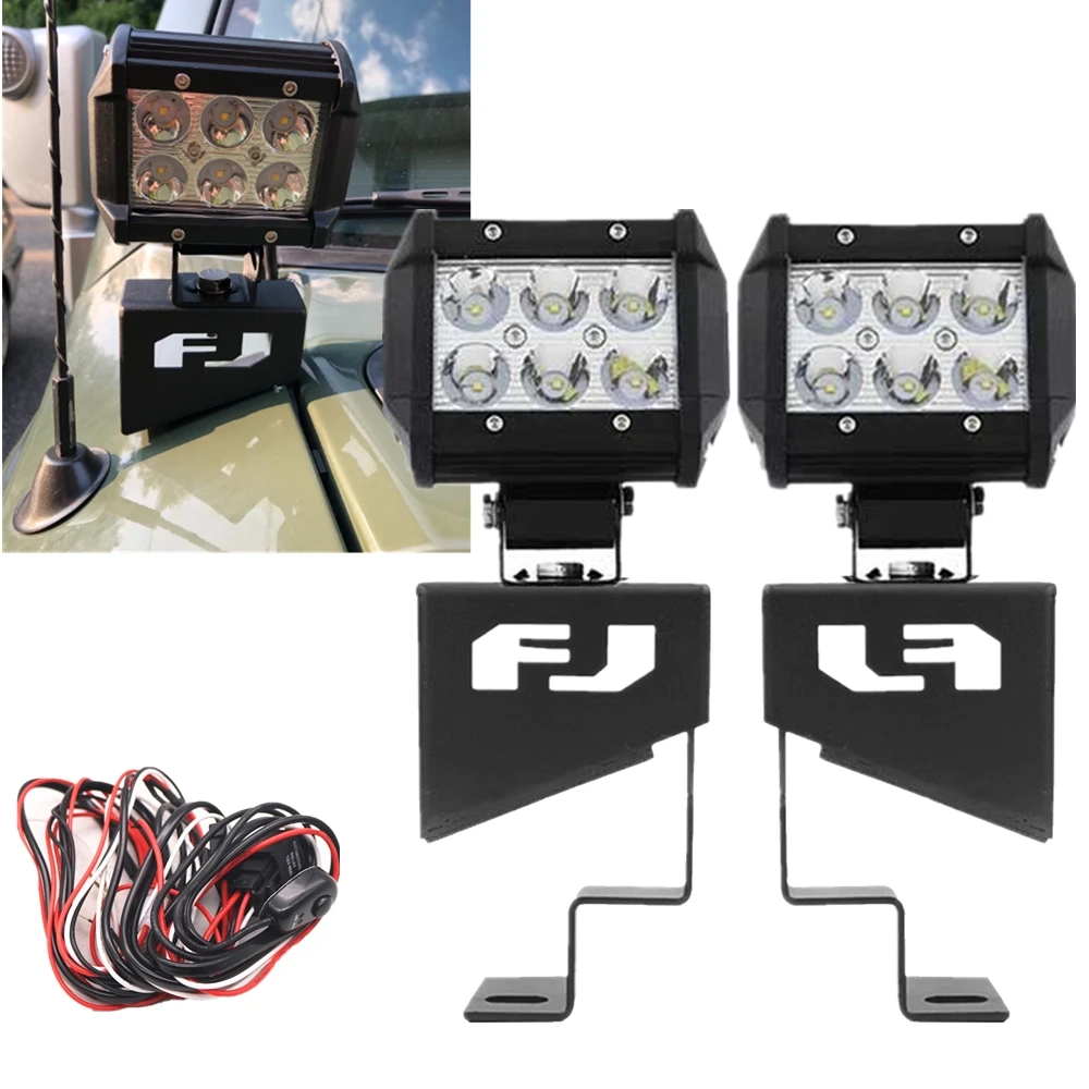 Для 07-15 Toyota Fj Cruiser автомобиля 18 Вт светодиодный передний капот светильник