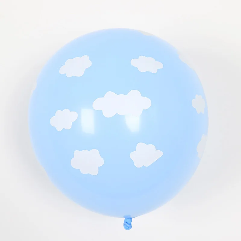 

10pcs 12 Inch 2.8g Thick Printed Cloud Latex Balloons Birthday Banquet Party Decoration Ballon Can Be Wholesale Globos Kid Gift