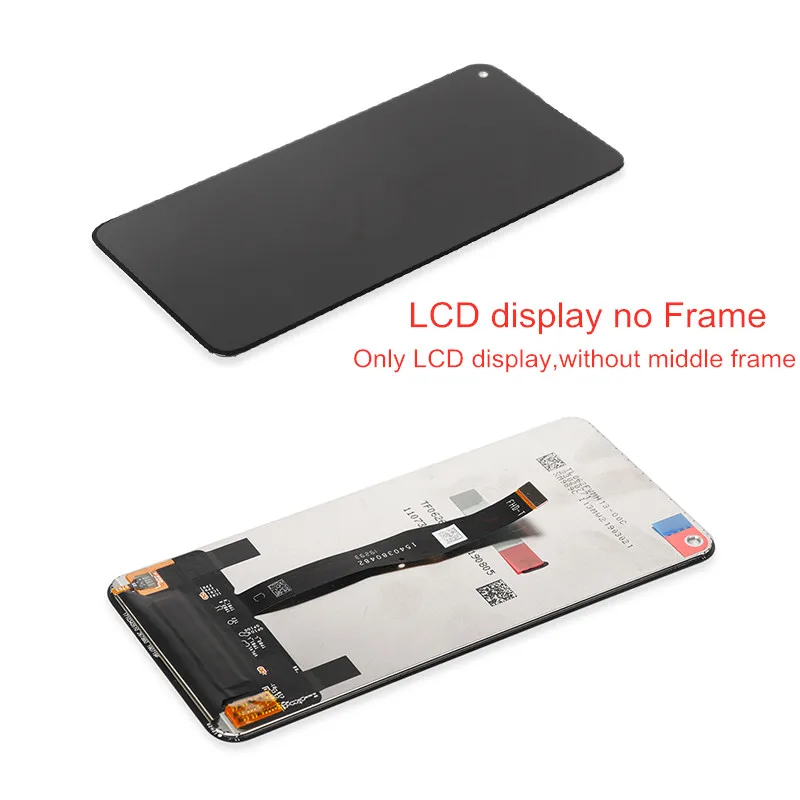 

Display for Huawei Nova 5T LCD Display Touch Screen with Frame Replacement on for Nova 5t 5 t YAL-L21 L61A L61D L71A LCD Screen