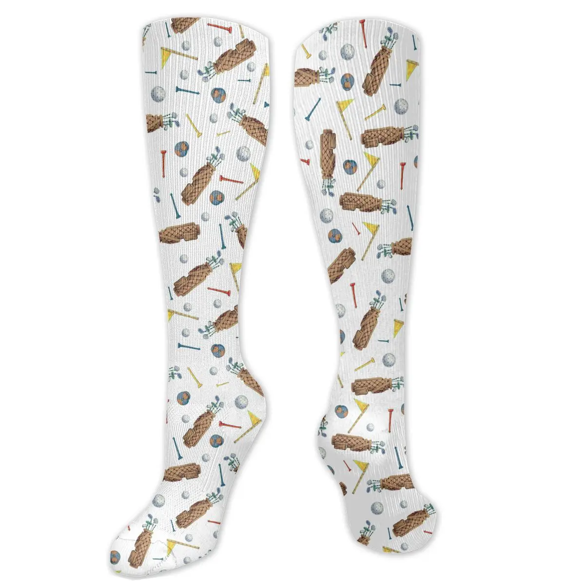 

Sports Golf Equipment Compression Socks For Women Men Plus Size Wide Calf For Nurses Running Athletic