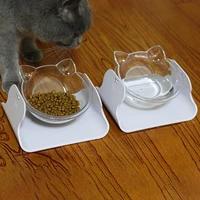cat bowl non slip food small dog pet bowls with raised stand water drinking plate feeder protect neck kitten puppy products