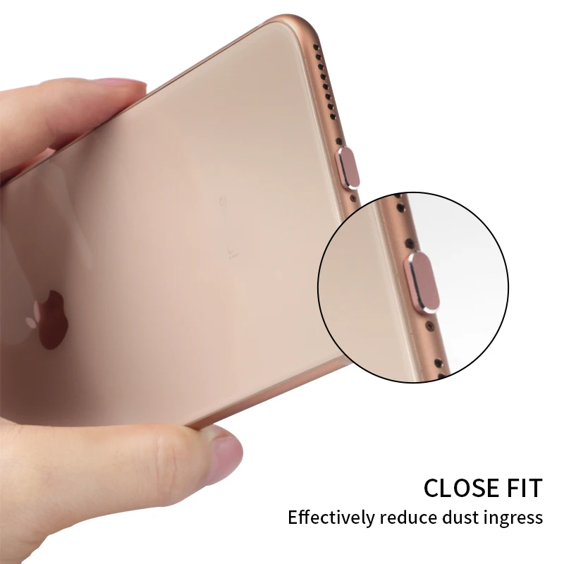 Фото Metal Dust plug Charging Port Charger Anti Plug Cap Stopper Cover For IPhone 7 8 Plus XS Max Mobile phone dust Мобильные телефоны Metal Dust plug Charging Port Charger Anti Plug Cap Stopper Cover For IPhone 7 8 Plus XS Max Mobile phone dust Мобильные телефоны