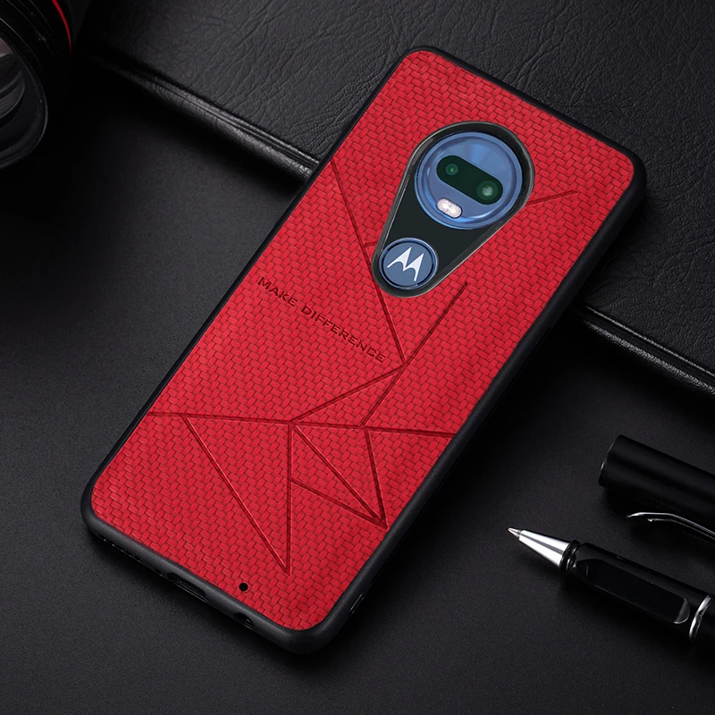 VIJIAR Мягкий Силиконовый Модный чехол в полоску для MOTO G5 G5S Plus кожаный Motorola G6 G7 Play |