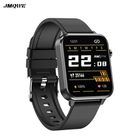 jmqwe ecg smartwatch men with thermometer heart rate spo2 blood pressure tracker ip68 waterproof smart watch for android and ios