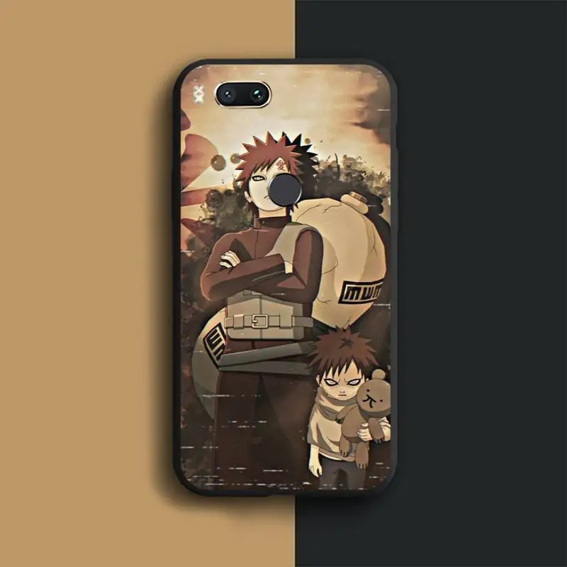 

Naruto Gaara Phone Case For Xiaomi Redmi 4x 5 plus 6A 7 7A 8 mi8 8lite 9 note 4 5 7 8 pro