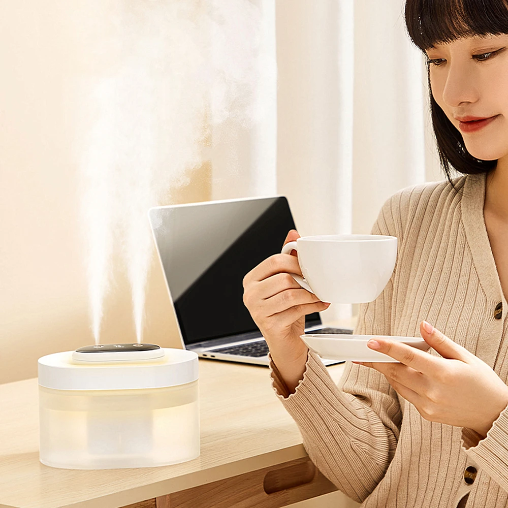 

1000ml Wireless Aromatherapy Diffuser Humidifier 2000mAh Rechargeable Essential Oil Diffuser Air Humidifier for Home Car Bedroom