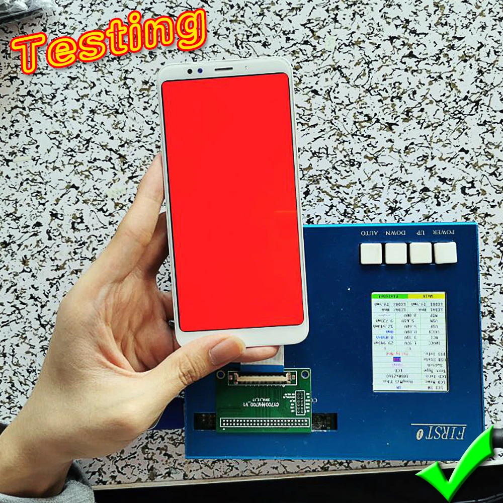 ЖК-дисплей AAA сенсорный экран для Redmi 5 plus 99 дюйма дигитайзер в сборе рамка с 10