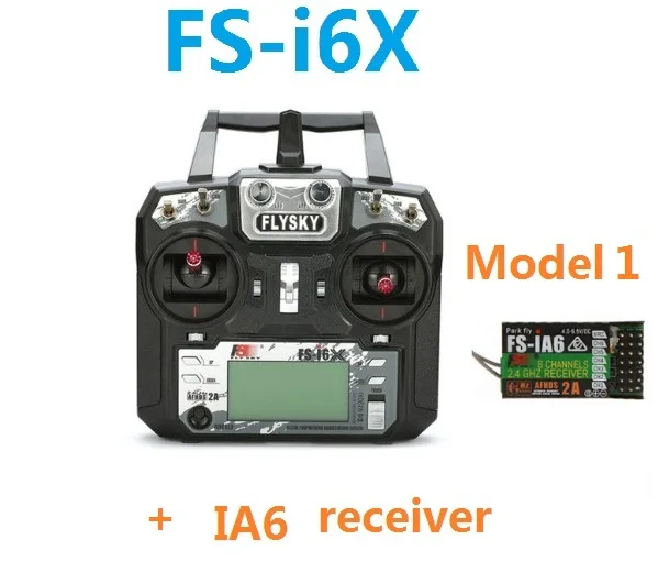 I6X IA6 model 1 Flysky I6X FS-i6X 10CH 2,4 г AFHDS 2A передатчика радиоуправляемой модели к компьютеру регулятор давления газа с FS-iA6B FS-iA10B FS-X6B FS-A8S IA6 A8S приемник для RC Самолет - Цвет: I6X IA6 model 1