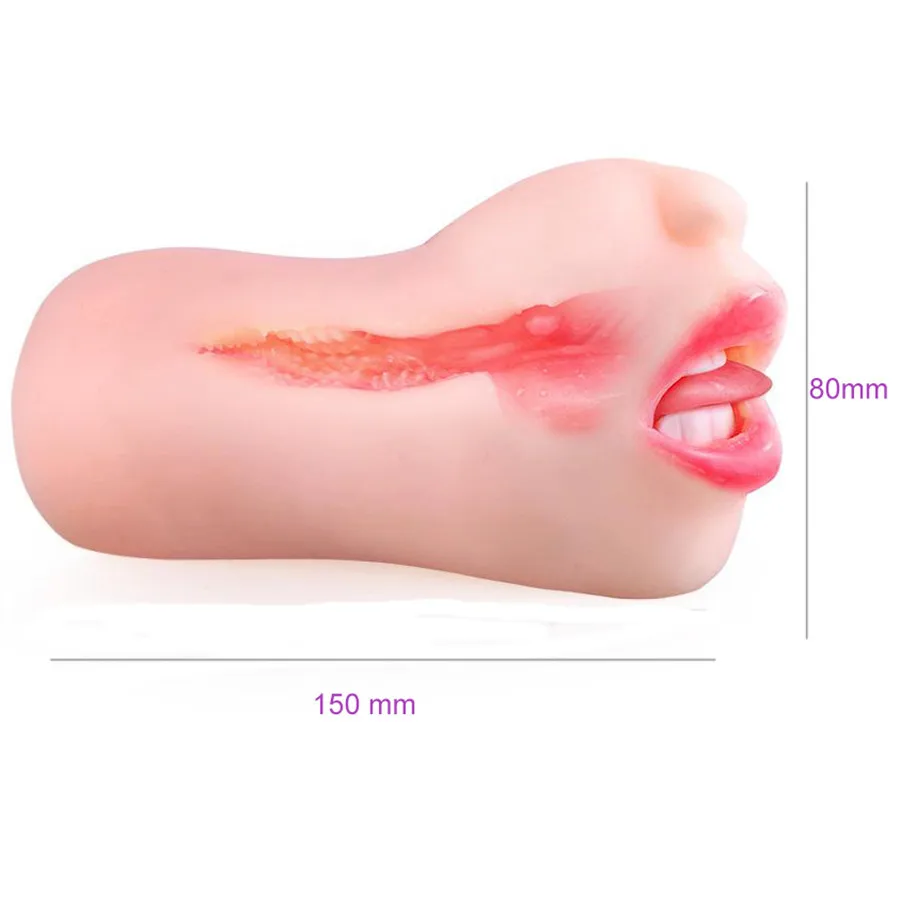 Карманный силиконовый мастурбатор для минет взрослые секс игрушки девочек