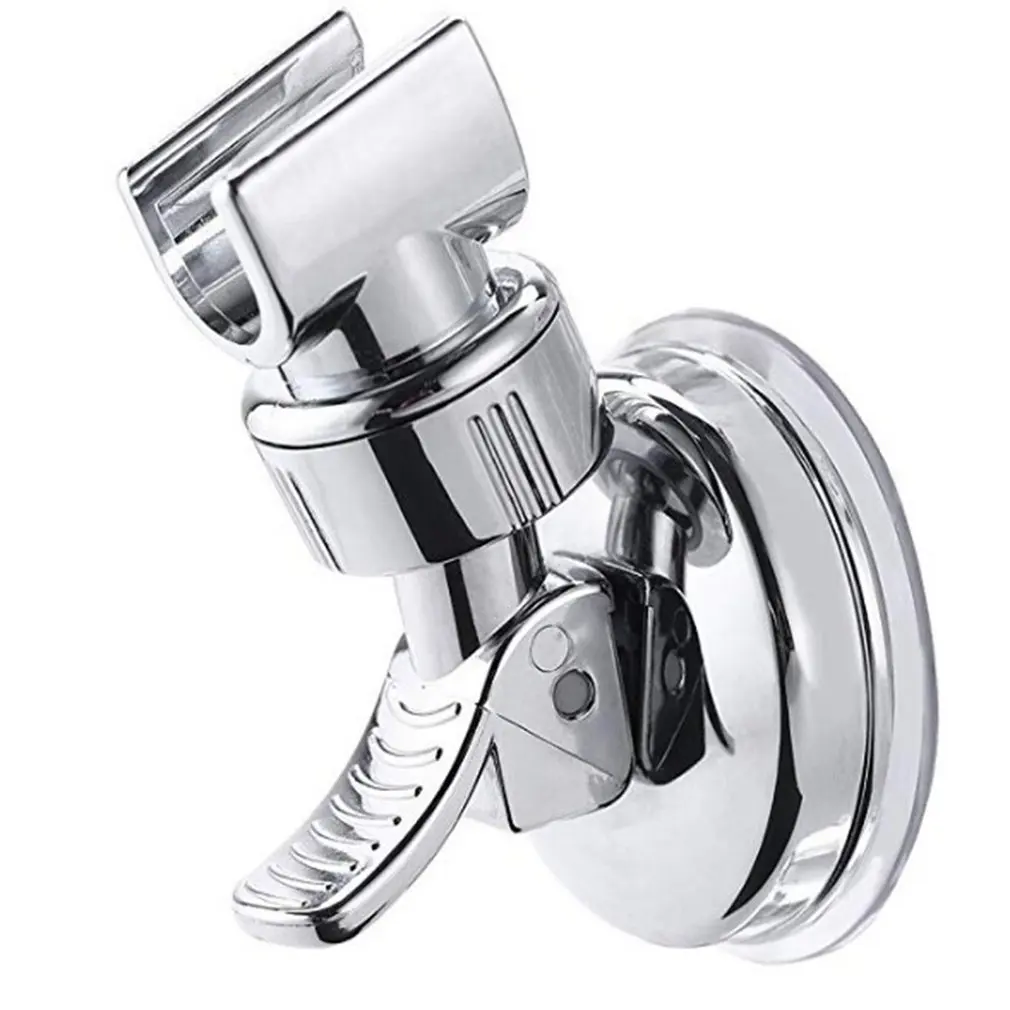 

360 Degree Powerful Suction Cup Shower Head Holder Base Bathroom Shower Nozzle Fixing Wall Bracket Bathroom Accessories