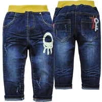 4046 baby pants jeans soft denim boys jeans kids trousers navy blue kids soft spring autumn baby clothes fashion new