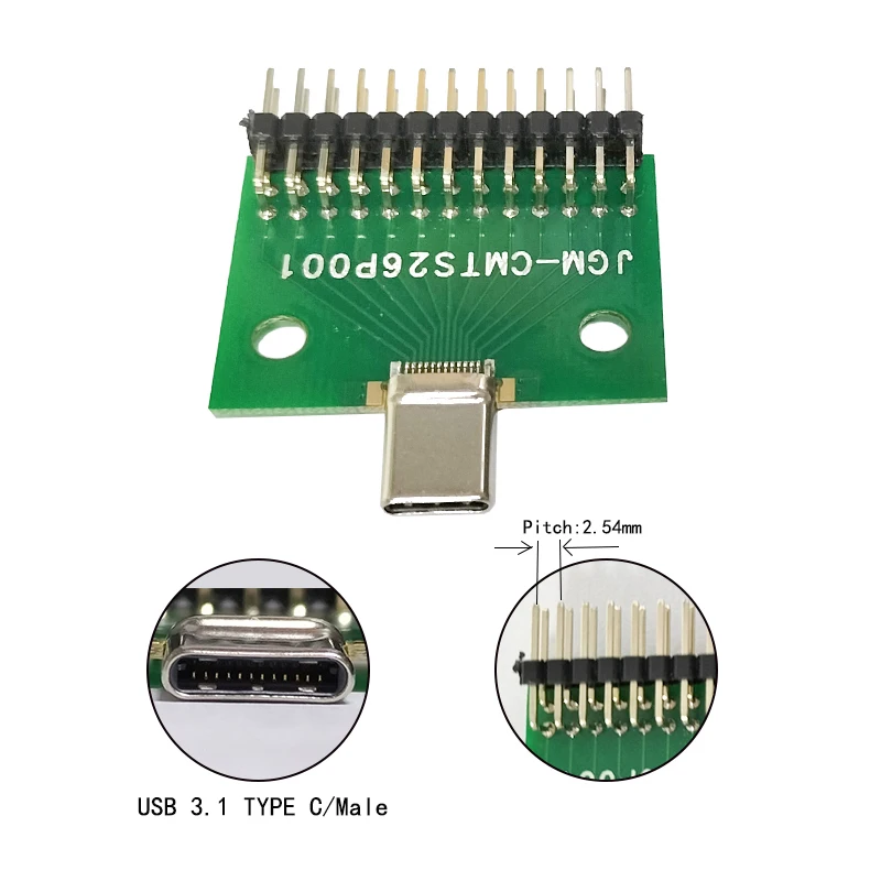 

WLGQ USB 3.1 TYPEC with PCB Test Socket