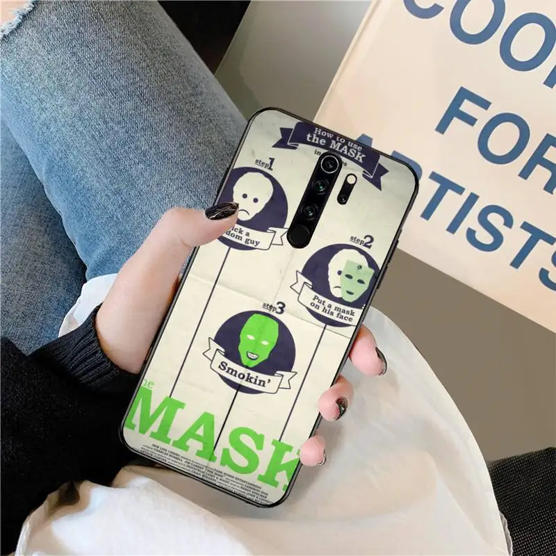 CUTEWANAN маска 1994 Jim Carrey Coque чехол для телефона Redmi Note 8 8A 7 6 6A 5 5A 4 4X 4A Go Pro Plus Prime |
