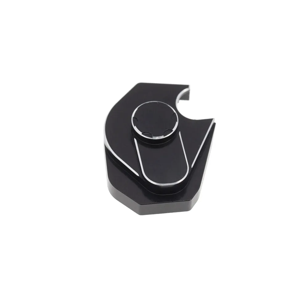 

Корпус коробки передач из алюминиевого сплава, металлический защитный корпус коробки передач для радиоуправляемого автомобиля 1/24 Axial SCX24 ...