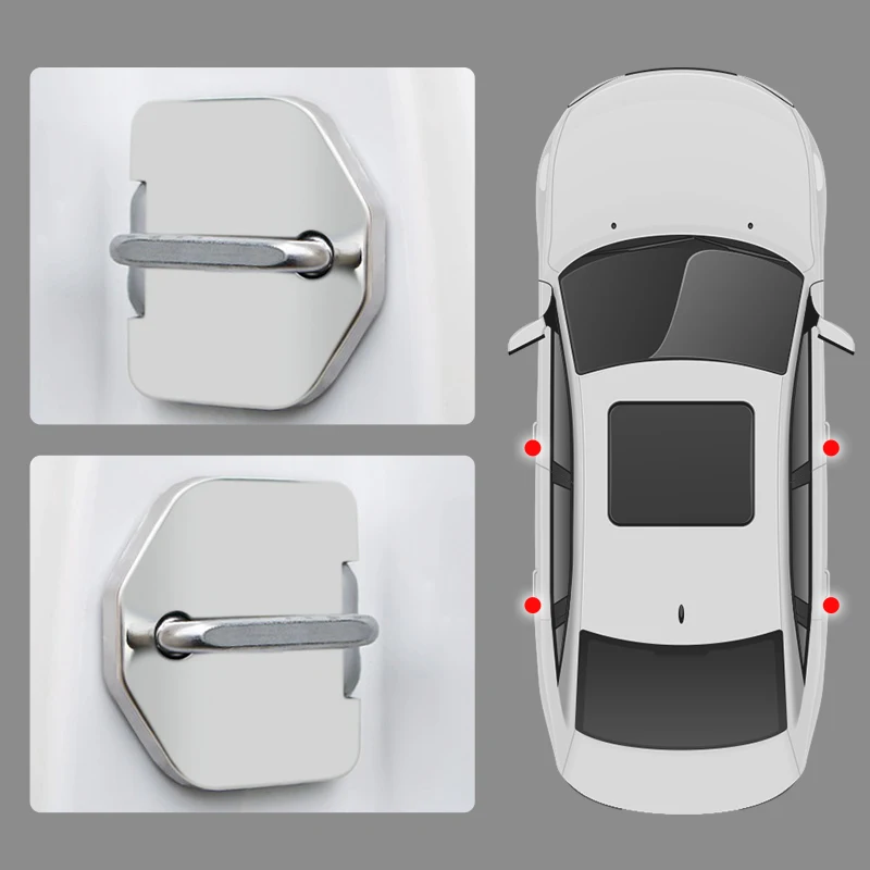 Тюнинг автомобиля крышки дверного замка для Land Rover range rover evoque 2012-2018 Freelander 2