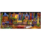 Большая Алмазная картина сделай сам, картина из мультфильма, библиотека дракона, Набор для вышивки крестиком, Алмазная мозаика из страз, алмазная вышивка JS4195