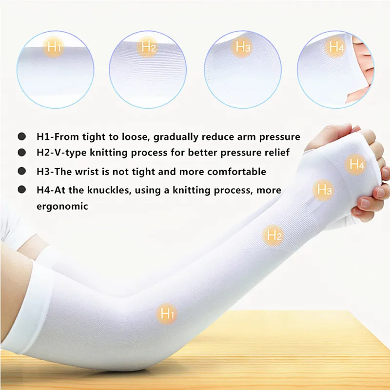 

1Pair Arm Sleeves Warmers Sports Sleeve Sun UV Protection Hand Cover Cooling Warmer Running Fishing Cycling Ski mangas para