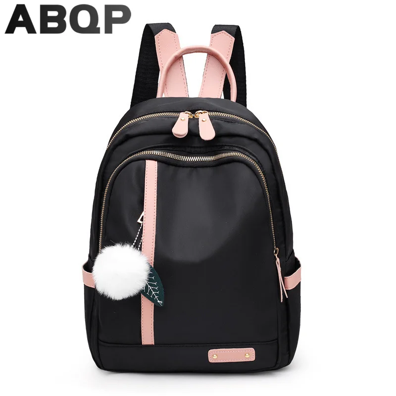 

ABQP School Girls Backpack Waterproof Oxford Backpacks For Women Large Capacity Designers Women's Backpack