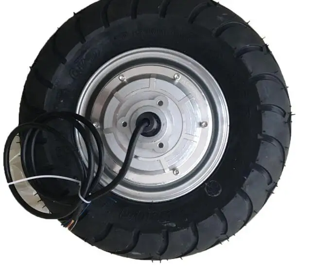 13 дюймовый одновальный двигатель ступицы с шиной 24 в 48 250 Вт 800 Вт|Двигатель для