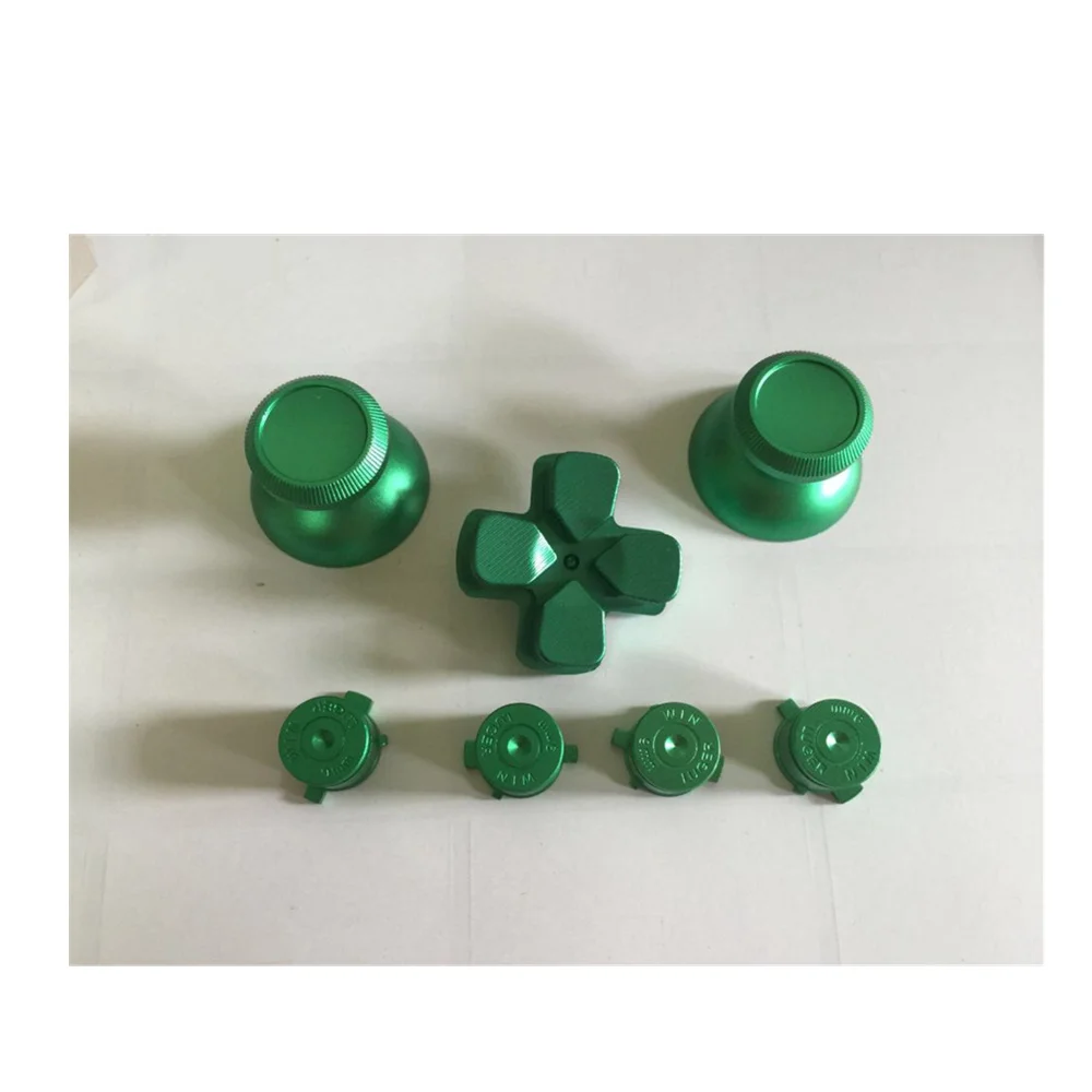 100 компл. Металлический аналоговый джойстик колпачки для джойстика + кнопки Dpad Sony