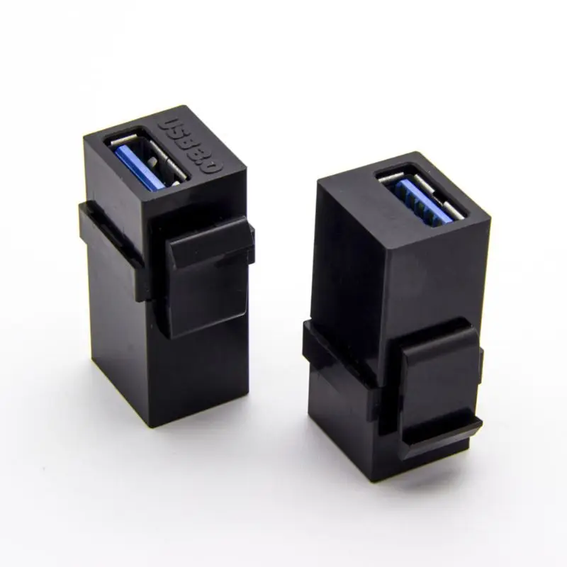 2 шт. USB 3 0 A гнездо к гнезду удлинитель Keystone переходник для гнезда миниджек адаптер