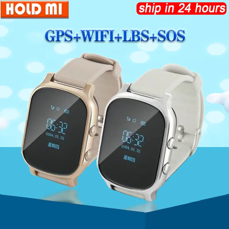 OLED экран T58 смарт gps wifi трекер локатор анти-потеря часы для детей старшего возраста детей студентов умные часы с SOS дистанционным монитором