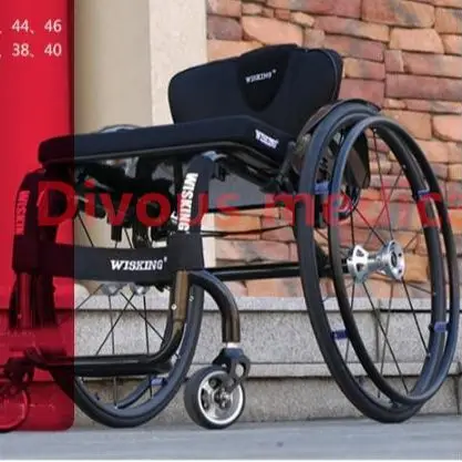 Spedizione gratuita r disabili leggero a sgancio rapido da viaggio attivo all'aperto sedia a rotelle sportiva manuale